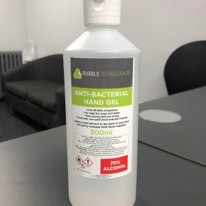 anti bacterial hand sanitiser gel 500ml